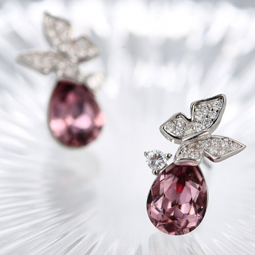 BC Wholesale Austrian Crystal Jewelry High-grade Crystal Jewelry Earrings SJ115EA01425