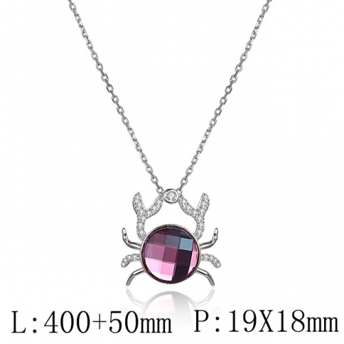 BC Wholesale Austrian Crystal Jewelry High-grade Crystal Jewelry Necklace SJ115N346