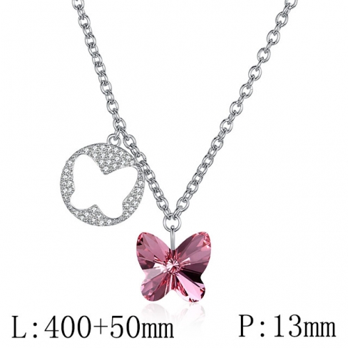 BC Wholesale Austrian Crystal Jewelry High-grade Crystal Jewelry Necklace SJ115NA377