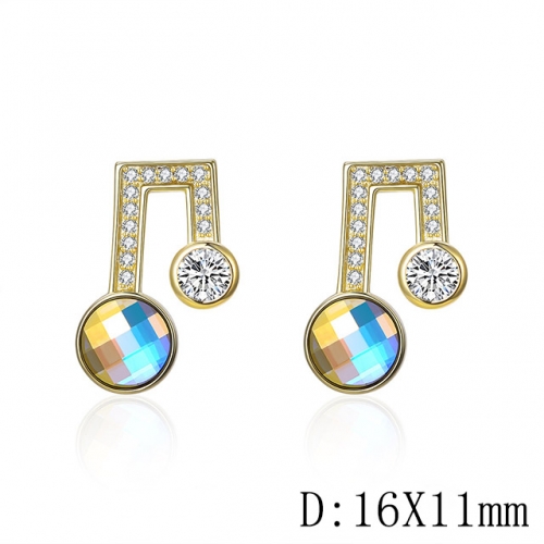 BC Wholesale Austrian Crystal Jewelry High-grade Crystal Jewelry Earrings SJ115EA368