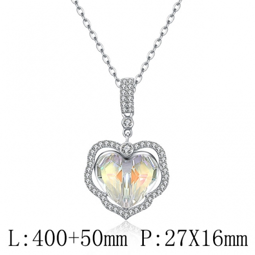 BC Wholesale Austrian Crystal Jewelry High-grade Crystal Jewelry Necklace SJ115N340