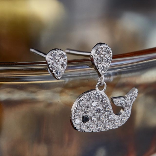 BC Wholesale Austrian Crystal Jewelry High-grade Crystal Jewelry Earrings SJ115EA00826