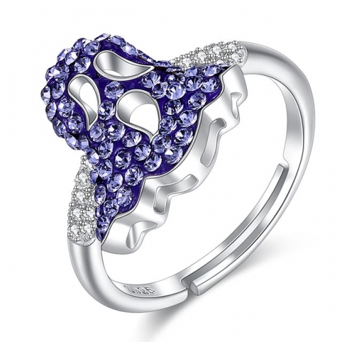 BC Wholesale Austrian Crystal Jewelry High-grade Crystal Jewelry Rings SJ115R398