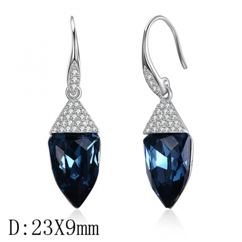 BC Wholesale Austrian Crystal Jewelry High-grade Crystal Jewelry Earrings SJ115EA361