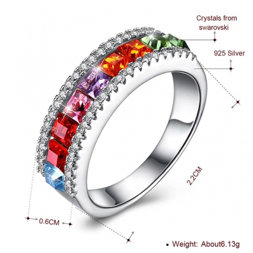 BC Wholesale Austrian Crystal Jewelry High-grade Crystal Jewelry Rings SJ115R291