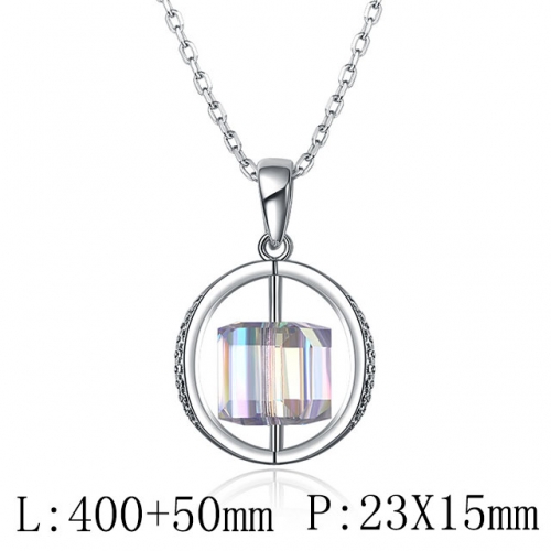 BC Wholesale Austrian Crystal Jewelry High-grade Crystal Jewelry Necklace SJ115N343
