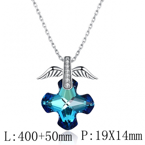 BC Wholesale Austrian Crystal Jewelry High-grade Crystal Jewelry Necklace SJ115N342
