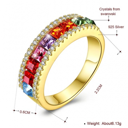 BC Wholesale Austrian Crystal Jewelry High-grade Crystal Jewelry Rings SJ115RA291