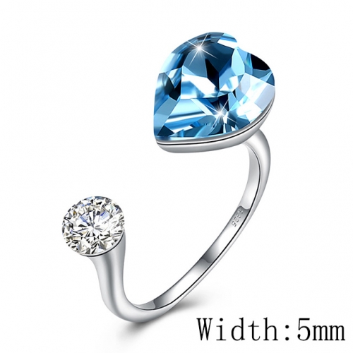 BC Wholesale Austrian Crystal Jewelry High-grade Crystal Jewelry Rings SJ115R285