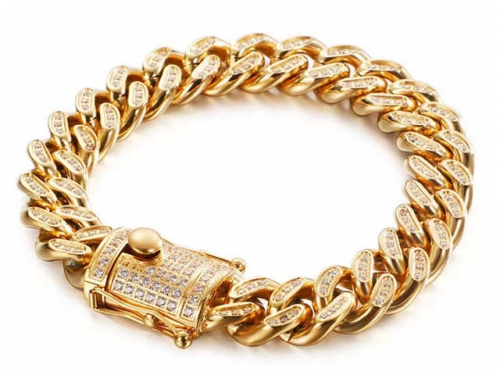 BC Wholesale Bracelets Jewelry Stainless Steel 316L Good Quality Bracelets NO.#SJ144B0660