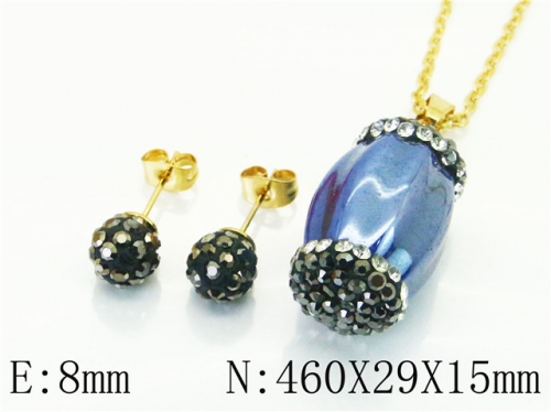 Ulyta Jewelry Wholesale Jewelry Sets 316L Stainless Steel Jewelry Earrings Pendants Sets BC67S0046LF