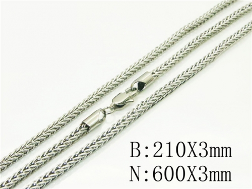 Ulyta Wholesale Jewelry Sets Stainless Steel 316L Necklace & Bracelet Set NO.#BC12S1369IKC