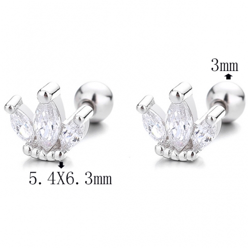 BC Wholesale 925 Sterling Silver Jewelry Earrings Good Quality Earrings NO.#925SJ8EA5020