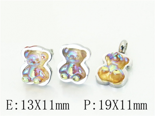 Ulyta Jewelry Wholesale Jewelry Sets 316L Stainless Steel Jewelry Earrings Pendants Sets BC64S1407HFF