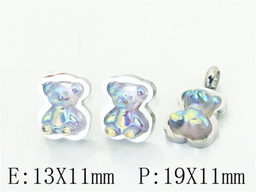 Ulyta Jewelry Wholesale Jewelry Sets 316L Stainless Steel Jewelry Earrings Pendants Sets BC64S1405HDD