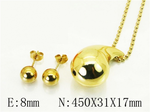 Ulyta Jewelry Wholesale Jewelry Sets 316L Stainless Steel Jewelry Earrings Pendants Sets BC45S0045HHS