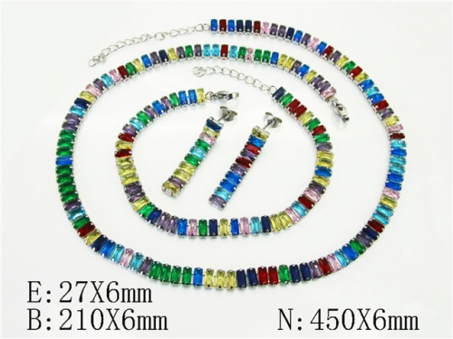 Ulyta Jewelry Wholesale Jewelry Sets 316L Stainless Steel Jewelry Earrings Pendants Sets BC50S0478JJC