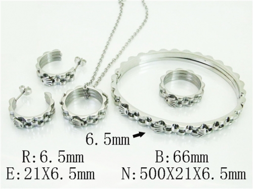 Ulyta Jewelry Wholesale Jewelry Sets 316L Stainless Steel Jewelry Earrings Pendants Sets BC50S0473JJE