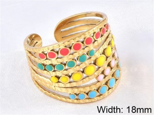 BC Wholesale Rings Jewelry Stainless Steel 316L Rings Open Rings Wholesale Rings SJ147R0180