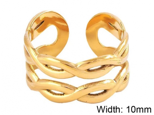 BC Wholesale Rings Jewelry Stainless Steel 316L Rings Open Rings Wholesale Rings SJ147R0050