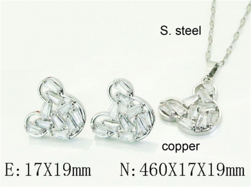 Ulyta Jewelry Wholesale Jewelry Sets 316L Stainless Steel Jewelry Earrings Pendants Sets BC21S0427IHE