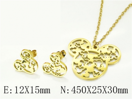 Ulyta Jewelry Wholesale Jewelry Sets 316L Stainless Steel Jewelry Earrings Pendants Sets BC21S0419HPW