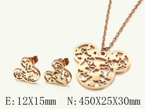 Ulyta Jewelry Wholesale Jewelry Sets 316L Stainless Steel Jewelry Earrings Pendants Sets BC21S0420HPC