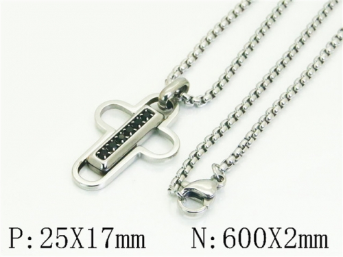 BC Wholesale Necklace Jewelry Stainless Steel 316L Fashion Necklace BC41N0322HKR