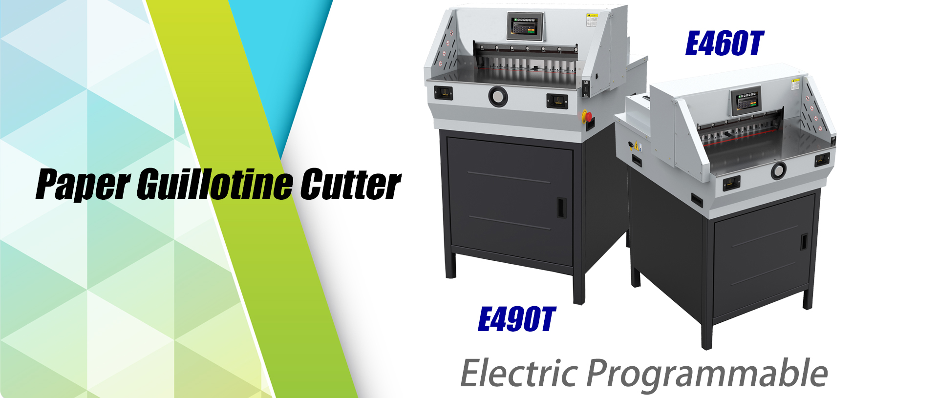 E460T Paper Guillotine Cutter
