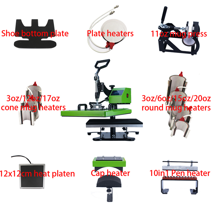 15 in 1 Multifunctional heat press Machine