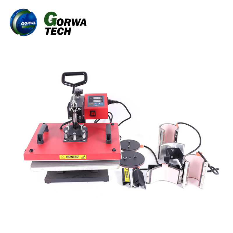 6 in 1 Multifunctional heat press Machine