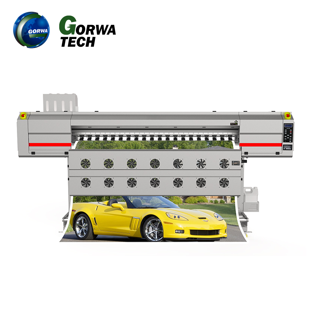 GL-1904E 1.9m Four Head Eco Solvent Printer,Eco Solvent Printer