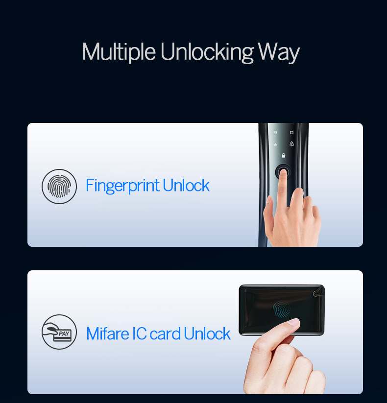fingerprint smart door lock 