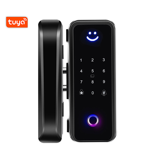 G600 Tuya App Fingerprint Glass Door Lock