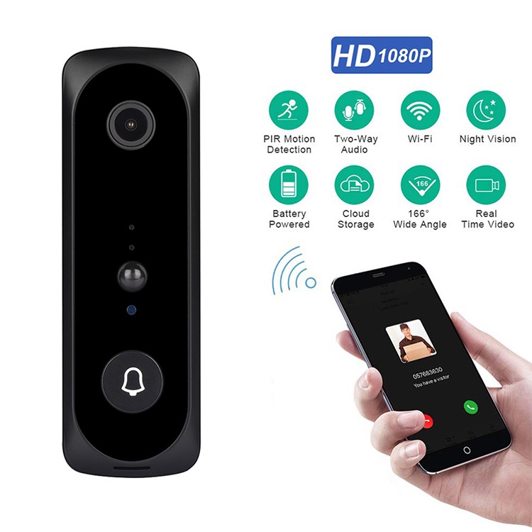 VD-V20 Tuya app 1080P WIFI Wireless Doorbell