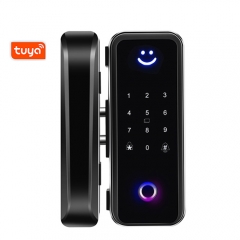 G600S Tuya App Fingerprint Glass Door Lock