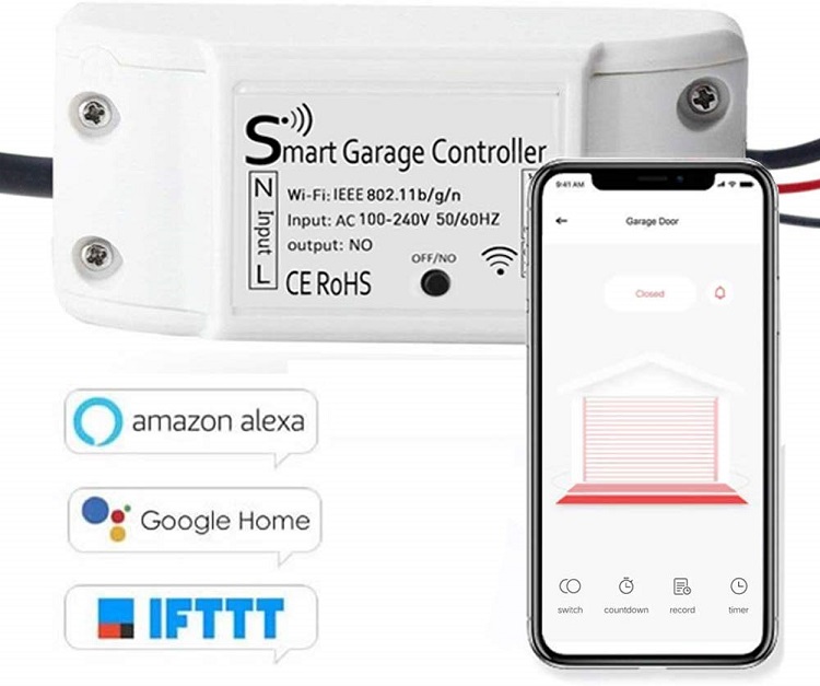 tuya APP garage door opener 