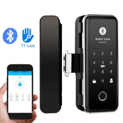 Finger Print Sliding Door Locks Digital For Wooden Doors Aluminium Fingerprint Smart Sliding Door Lock Forr Home