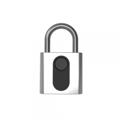 Security Lock Smart Fingerprint Padlock Drawer Luggage Bag Gym Wardrobe Padlock Anti-Theft Safety Fingerprint Lock