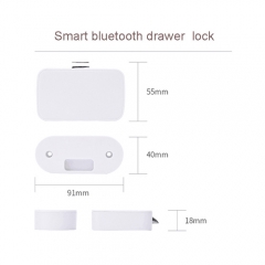 Tuya app smart cabinet lock hidden drawer safety kids baby cabinet lock