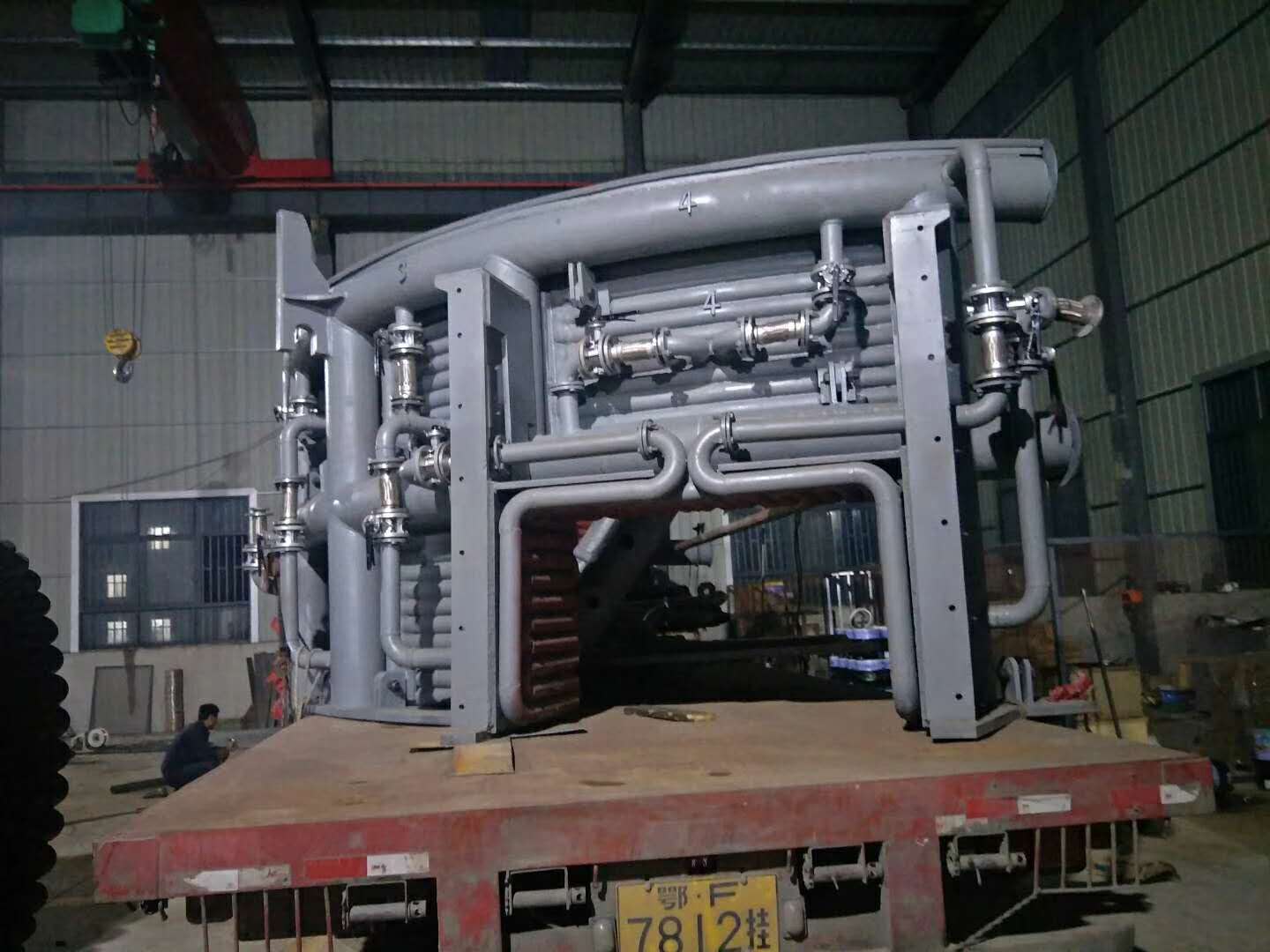 water cooled furnace roof for electric arc furnace ladle furnace