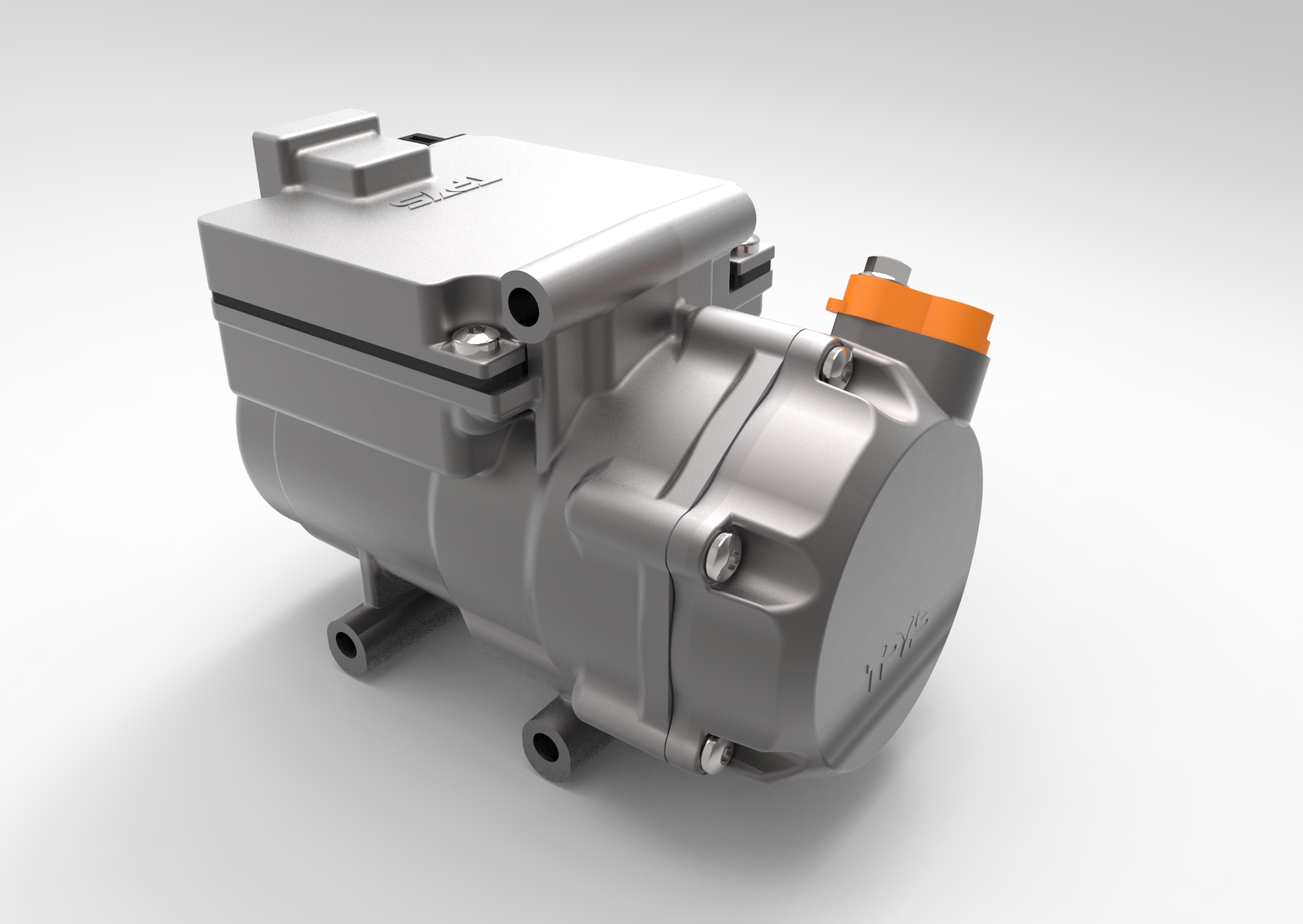 27CC 320V Electric AC Compressors For Passenger Vehicle