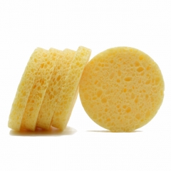Natural Compressed Cellulose Cosmetic Face Cleaning Sponges