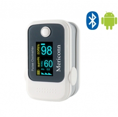 Oxímetro de pulso Bluetooth com software Android APP