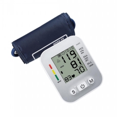 Home Use Upper Arm LCD Display Full Automatic Digital monitor de pressão arterial