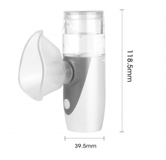 Removeable Battery or USB charging Portable Mesh Nebulizer UN202