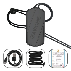 Aviche версия 2.1 M1 мини персональное носимое портативное ожерелье с отрицательными ионами персональный USB аккумуляторный очиститель воздуха