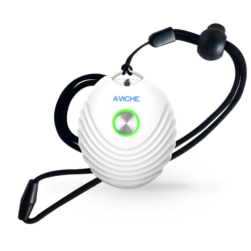 personal portable negative ion necklace ionkini wearable AVICHE W3 white air purifier
