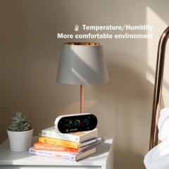 Simple produits innovants à distance rechargeable portable moniteur de qualité de l'air pour la maison détecteur de chambre