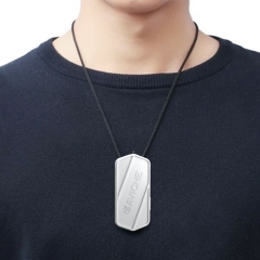 Aviche M1 Version 3.0 white Necklace 100 Million Ion Wearable mini Air Purifier for Virus Thailand